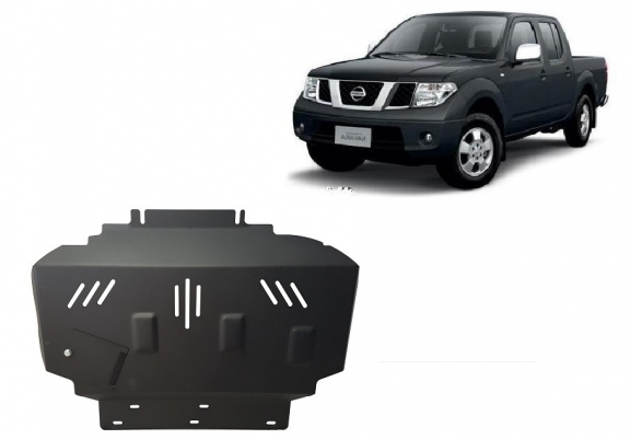 Cubre carter metalico Nissan Navara D40