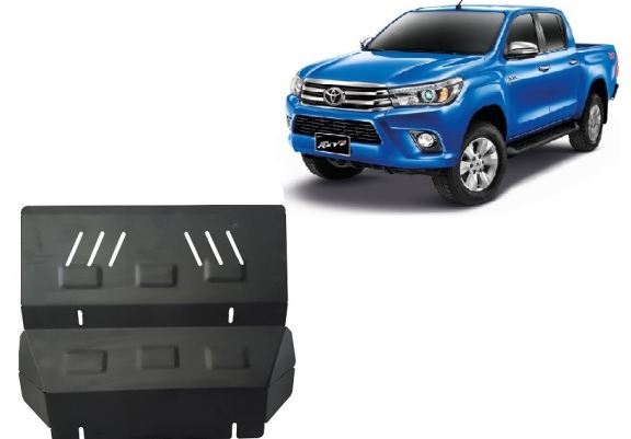 Cubre carter metalico Toyota Hilux Revo