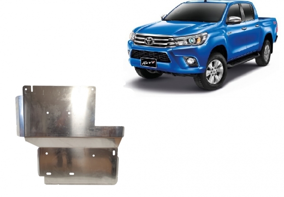 Protector de aluminio del diferencial Toyota Hilux Revo