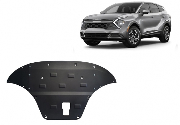 Cubre carter metalico Kia Sportage