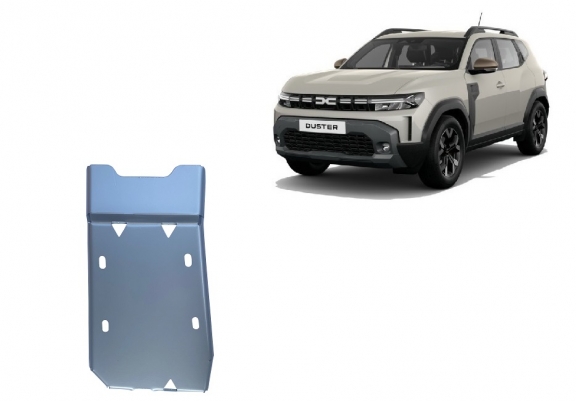 Protector de aluminio del diferencial trasero Dacia Duster - 4x4