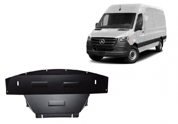 Cubre carter metalico Mercedes Sprinter 907 - 4x4