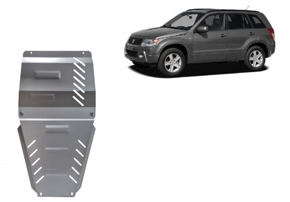 Protector de aluminio de la caja de cambios y caja de transferencia Suzuki Grand Vitara 2