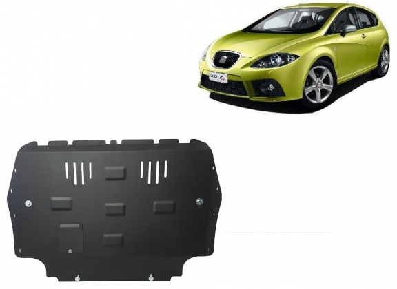 Cubre carter metalico Seat Leon Mk2