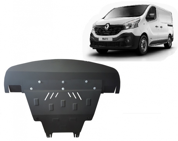 Cubre carter metalico Renault Trafic 3