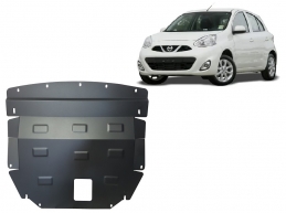 Cubre carter metalico Nissan Micra