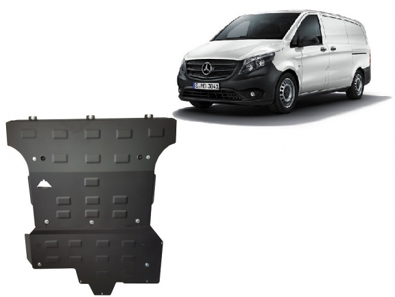 Cubre carter metalico Mercedes Vito W447 - 2.2 D