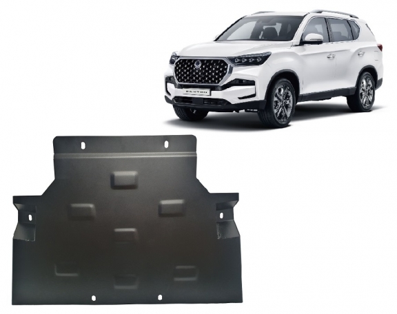 Protector de la caja de cambios SsangYong Rexton