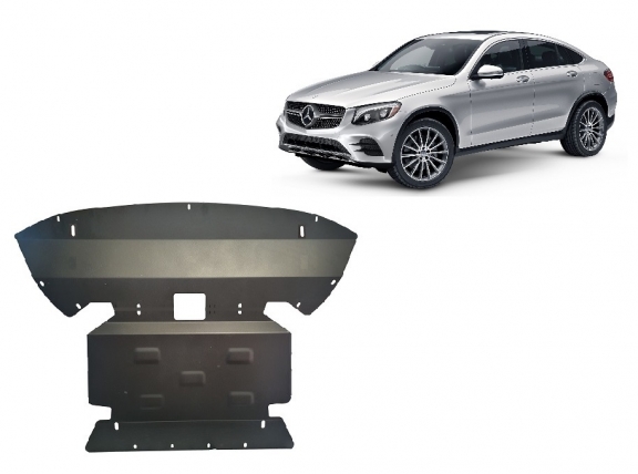 Cubre carter metalico Mercedes GLC Coupe X253