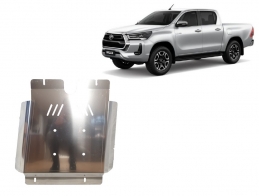 Protector de aluminio de la caja de cambios Toyota Hilux Invincible