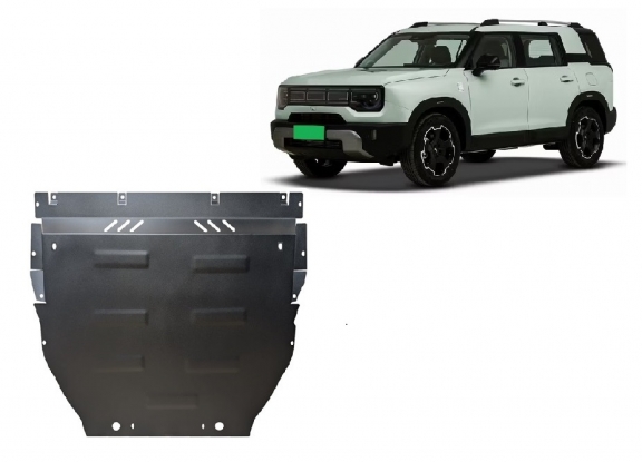 Cubre carter metalico Baic Beijing BJ30