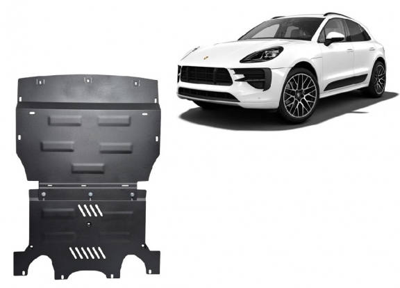 Cubre carter metalico Porsche Macan