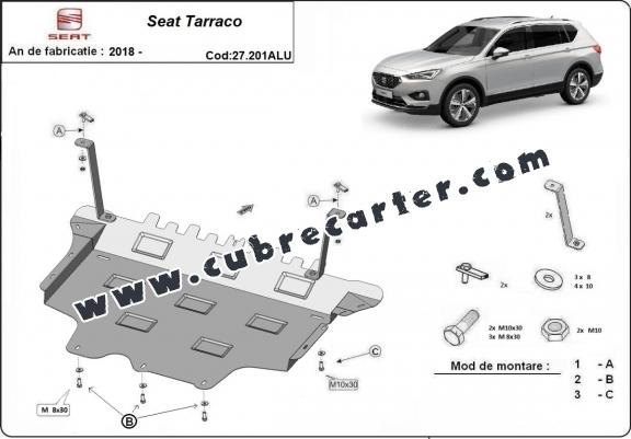 Cubre carter aluminio Seat Tarraco