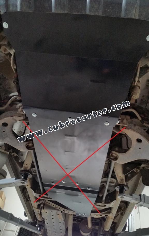 Cubre carter metalico Nissan Navara D22