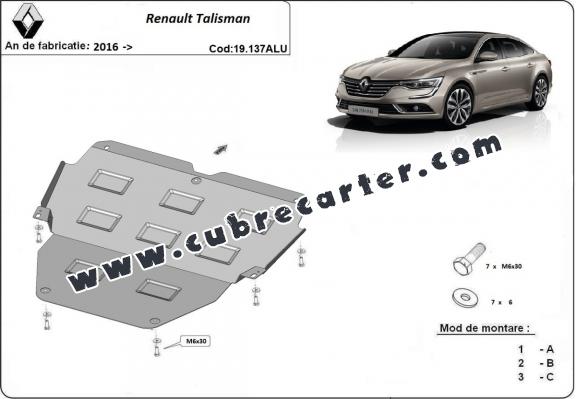 Cubre carter aluminio Renault Talisman