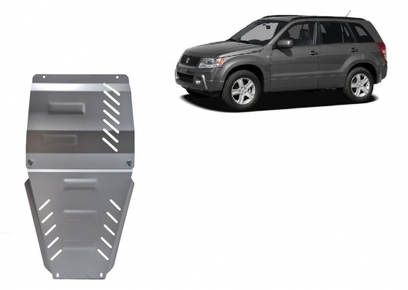 Protector de aluminio de la caja de cambios y caja de transferencia Suzuki Grand Vitara 2