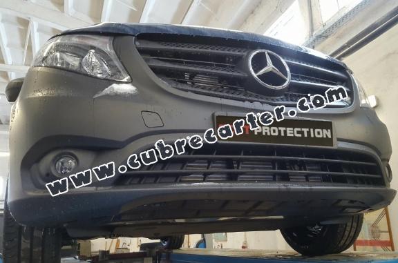 Cubre carter aluminio Mercedes Viano W447