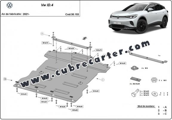 Cubre carter metalico Volkswagen ID 4