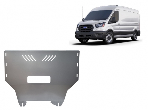 Cubre carter de aluminio Ford Transit - 4x4