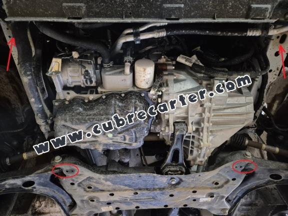 Cubre carter aluminio Ford Transit Custom - FWD