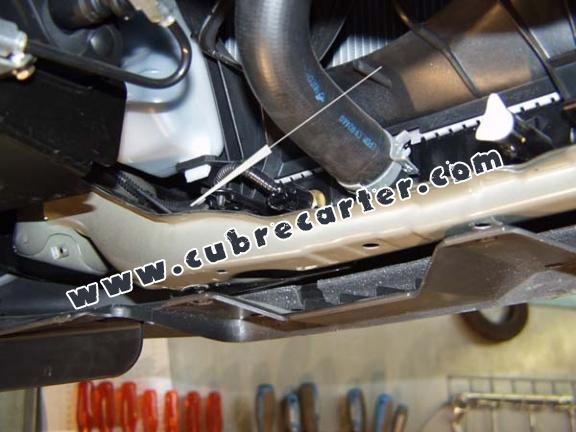 Cubre carter metalico Honda Civic (hayon)