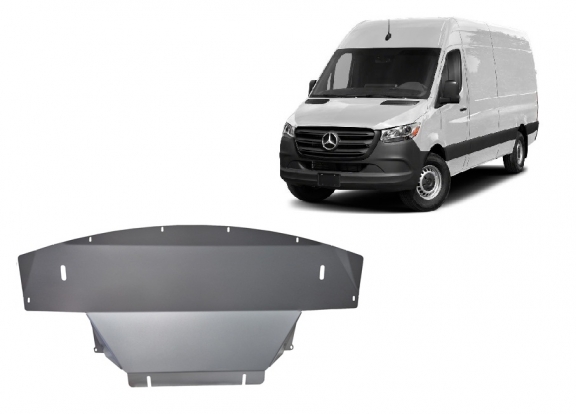 Cubre carter de aluminio Mercedes Sprinter 907 - 4x4