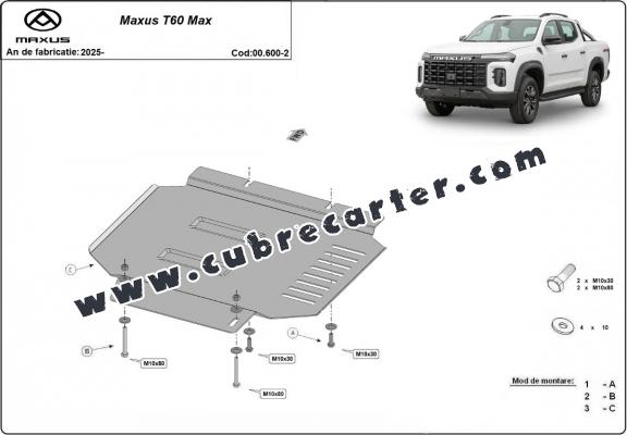 Protección de transferencia metalico Maxus T60 Max