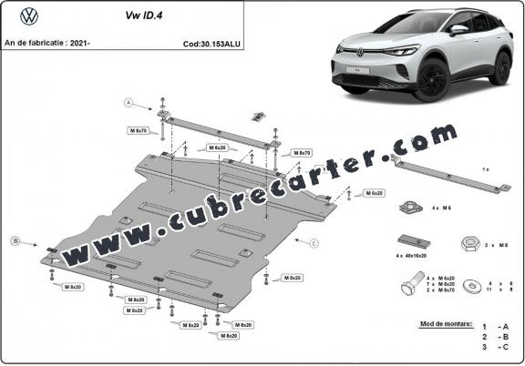 Cubre carter aluminio Volkswagen ID.4