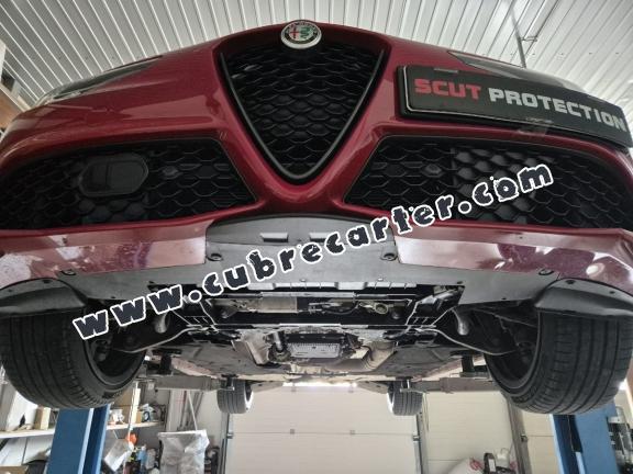 Cubre carter metalico Alfa Romeo Giulia