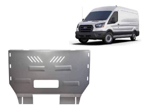 Cubre carter de aluminio Ford Transit - RWD