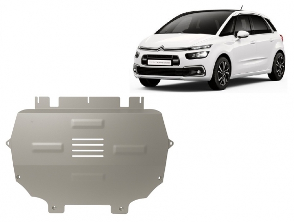 Cubre carter de aluminio Citroen Grand C4 SpaceTourer