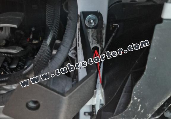 Cubre carter aluminio Ford Transit Custom