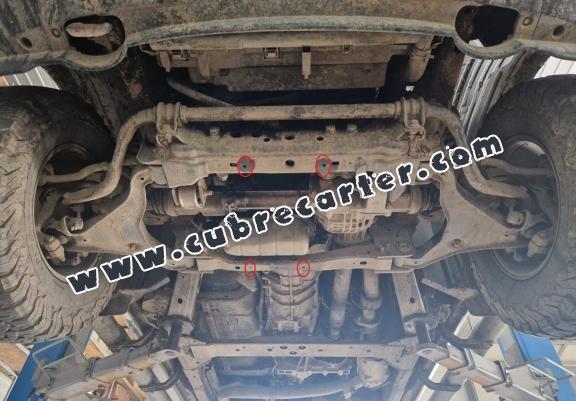 Cubre carter aluminio Nissan Navara