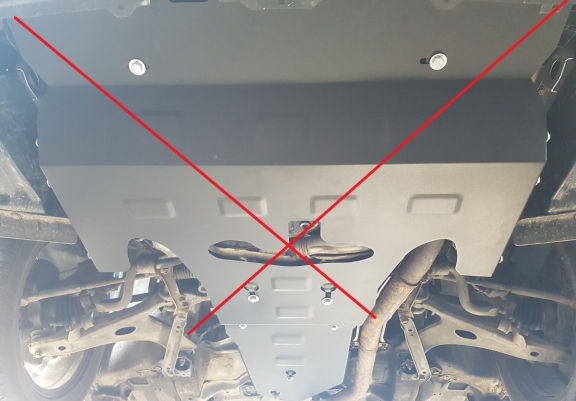 Protector de la caja de cambios Subaru Legacy - Manual