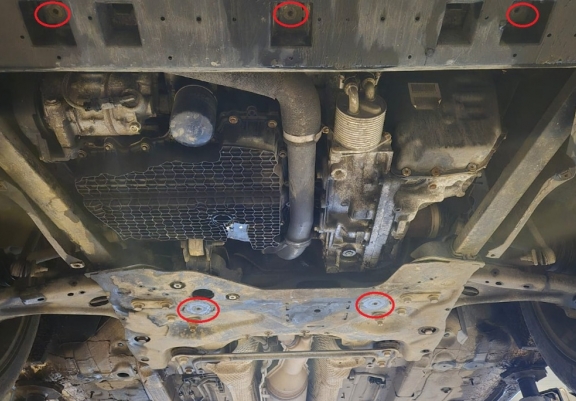 Cubre carter de aluminio Peugeot 408