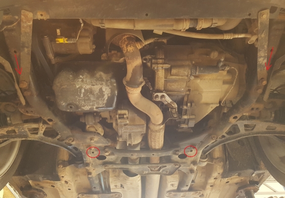 Cubre carter metalico Mini Paceman R61