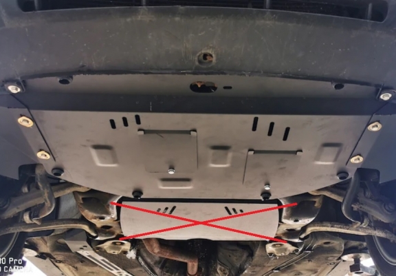 Cubre carter metalico Audi A6