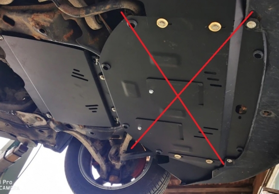 Protector de la caja de cambios VW Passat B5