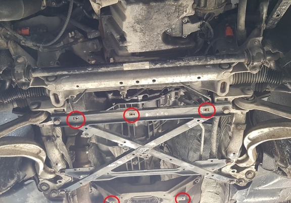 Protector de la caja de cambios Audi A5