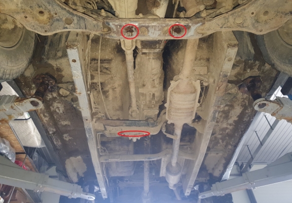 Protector de la caja de cambios Suzuki Vitara