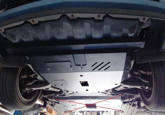 Cubre carter metalico Toyota Corolla Verso