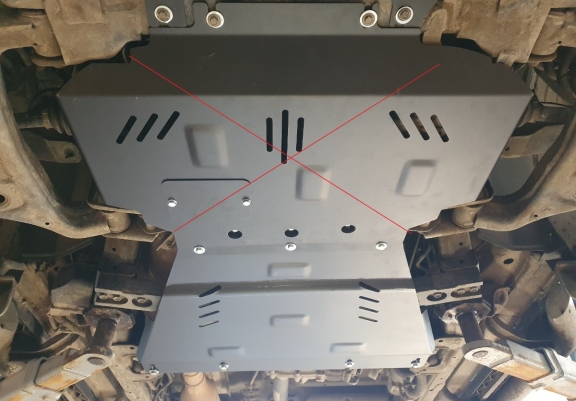 Protector de la caja de cambios y caja de transferencia Mercedes X-Class W470