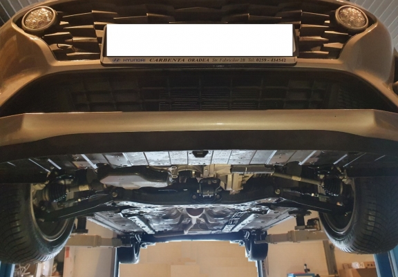 Cubre carter metalico Kia Rio 3