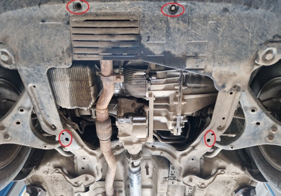 Cubre carter metalico Kia Sportage