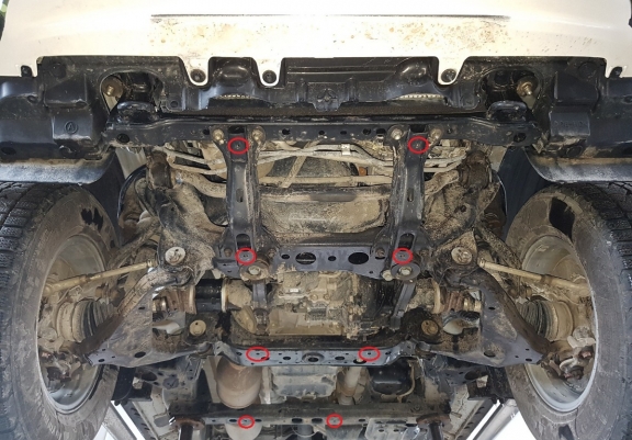 Protector del radiador Toyota Hilux Invincible