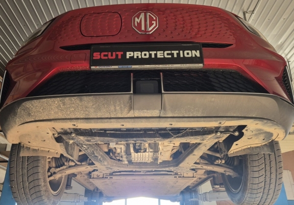 Cubre carter metalico MG ZS EV