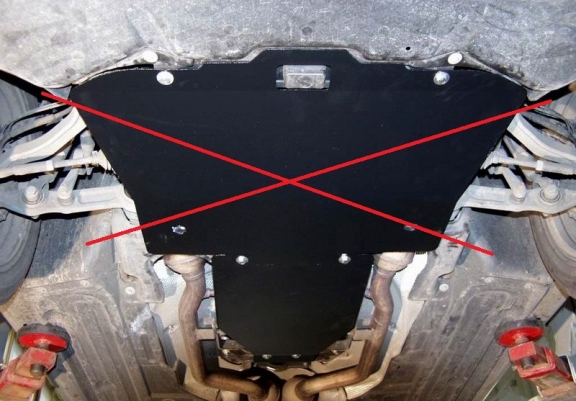 Protector de la caja de cambios Mercedes E-Clasee W211