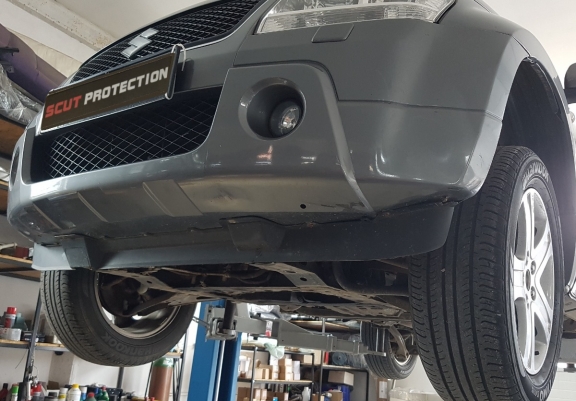 Protector de aluminio de la caja de cambios y caja de transferencia Suzuki Grand Vitara 2