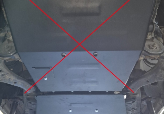 Protector de la caja de cambios y diferencial Volkswagen Amarok - V6 Automatico