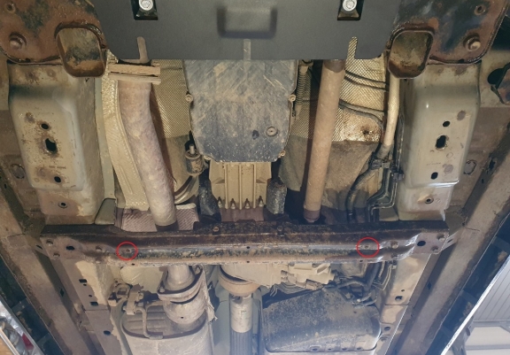 Protector de la caja de cambios Jeep Grand Cherokee